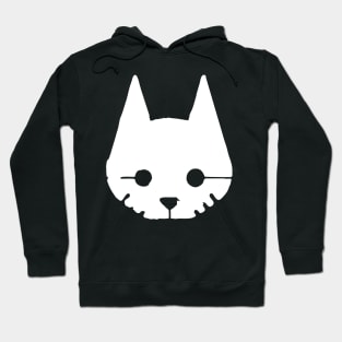 white cat Hoodie